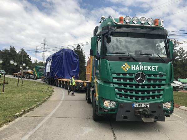 Kemerköy-Yeniköy Stator Taşıması