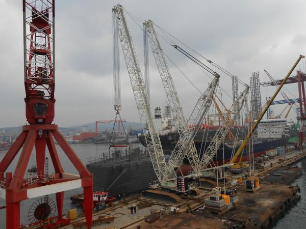 Tuzla Gemak tanker yükleme projesi
