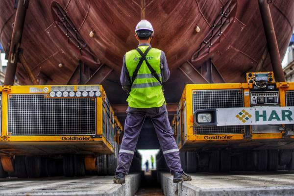 Yalova Tersan Tersanecilik gemi boşaltma operasyonu
