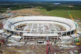 Kamerun Japoma Sport Complex Projesi devam ediyor