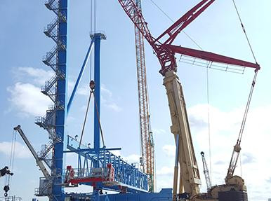 Liebherr-Kenya STS Liman Vinci Kurulum Projesi
