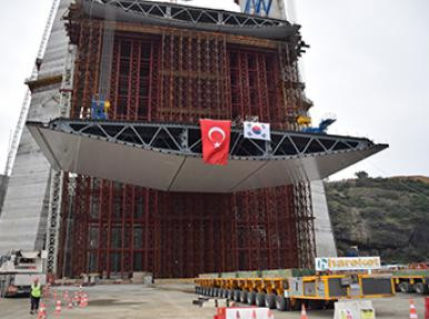 Hyundai Steel Blok Taşıma/3.Boshoros Bridge Project