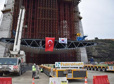 Hyundai Steel Blok Taşıma/3.Boshoros Bridge Project