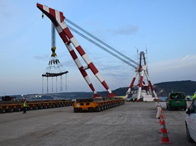 Hyundai Steel Blok Taşıma/3.Boshoros Bridge Project