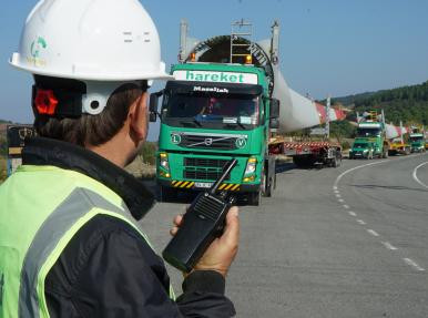 Nordex-Kürekdağı Rüzgar Türbin Taşıma ve Montaj Projesi