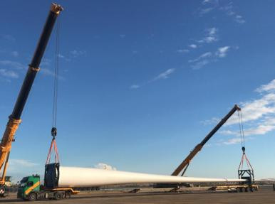 Aksu Rüzgar Enerji Santrali (RES) Türbin Montajı