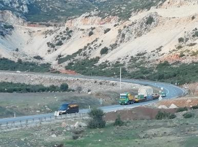 Aksa Mardin-Antalya Taşıması