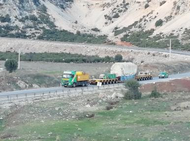 Aksa Mardin-Antalya Taşıması