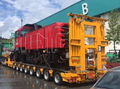 Eskişehir-İzmir Locomotive Transportation Tülomsaş