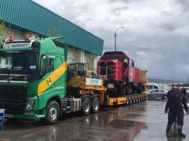 Eskişehir-İzmir Locomotive Transportation Tülomsaş