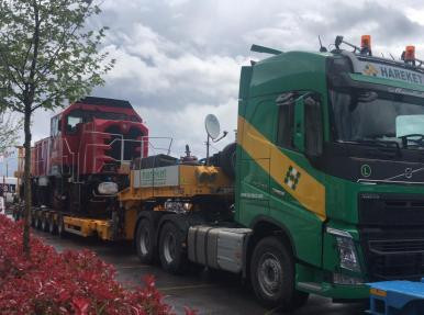 Eskişehir-İzmir Locomotive Transportation Tülomsaş