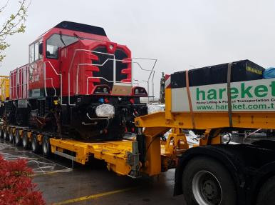 Eskişehir-İzmir Locomotive Transportation Tülomsaş