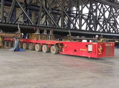 Eversendai Offshore Tesisi için nakliye taşımacılığı, Ras Al Khaimah, BAE