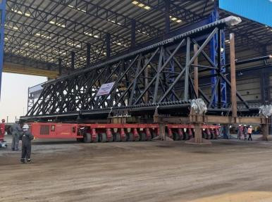 Eversendai Offshore Tesisi için nakliye taşımacılığı, Ras Al Khaimah, BAE