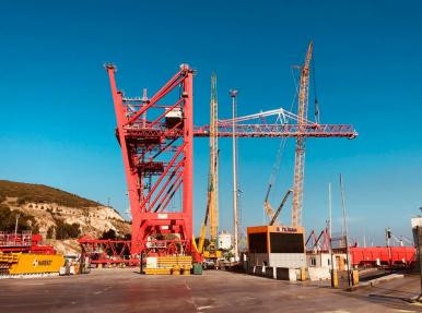 Nemport Liebherr 2 adet STS Liman Vinci Taşınması ve Kurulumu