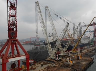 Tuzla Gemak tanker yükleme projesi