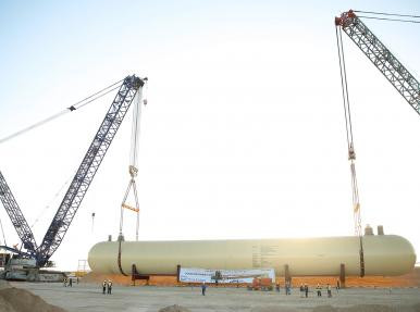 Duqm Rafinerisi LPG Bullet Tank projesi