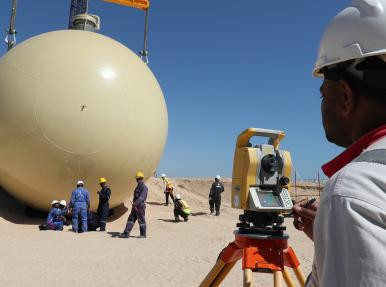 Duqm Rafinerisi LPG Bullet Tank projesi