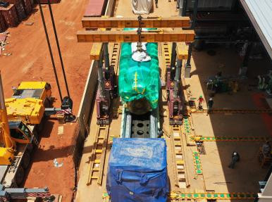 Generator Set installation at Republic of the Niger Goudel Power Plant