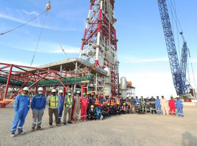 INSTALLATION D'UNE TORCHE DE BRÛLAGE AU SEIN DE LA RAFFINERIE DE DUQM