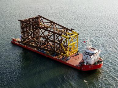 650 Tonluk Load-Out operasyonları
