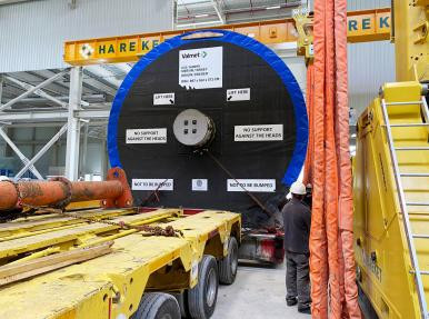 Hidrolik Gantry ile Yankee Cylinder montajı