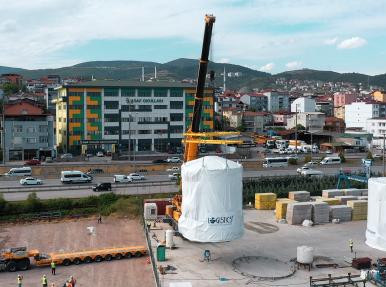 Converter tank from Turkey to U.S.