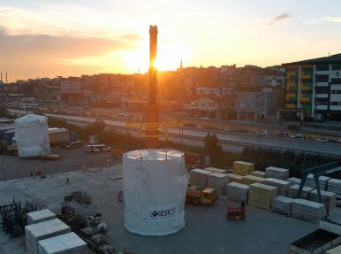 Converter tank from Turkey to U.S.