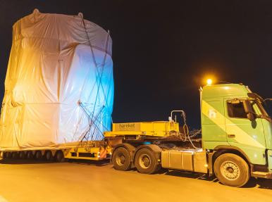 Converter tank from Turkey to U.S.