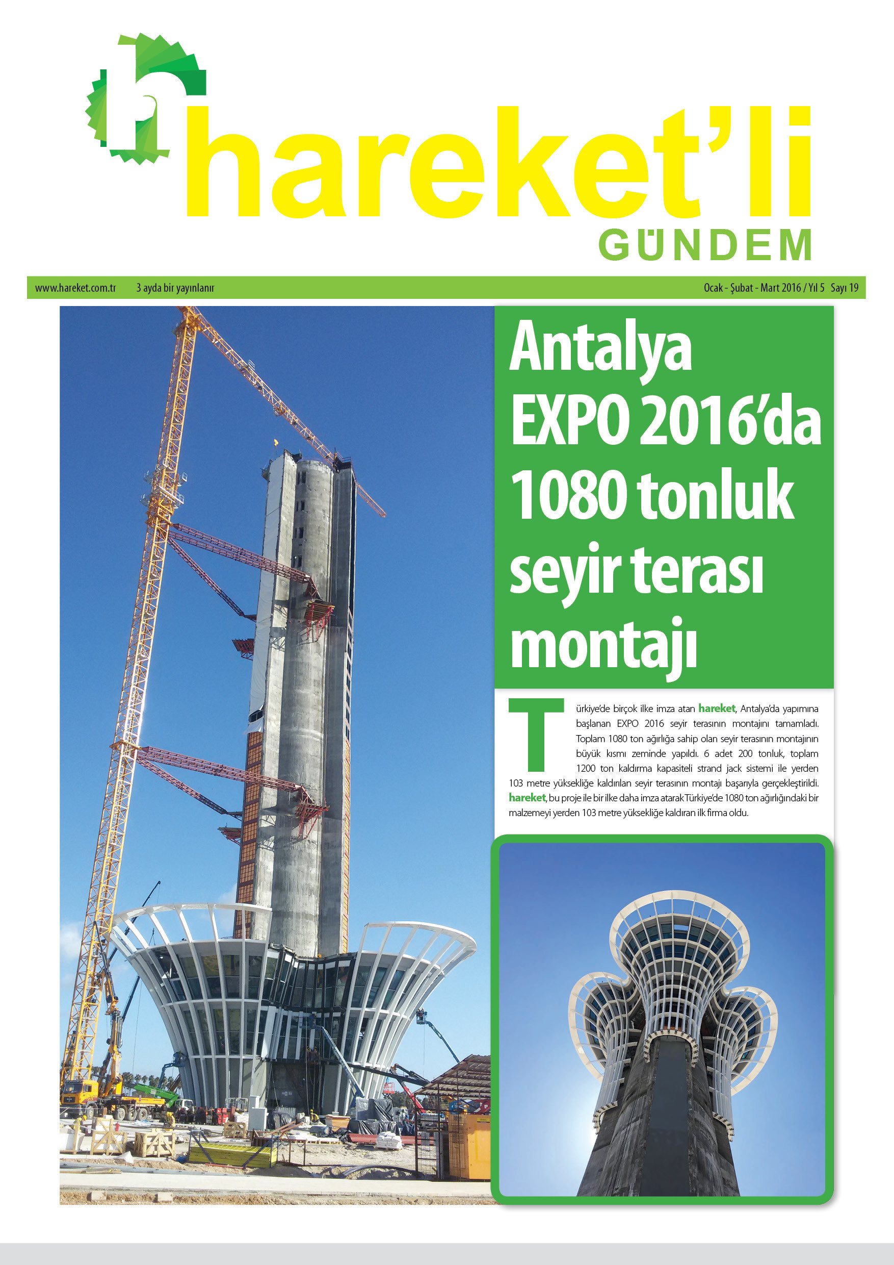 Hareket'li Gündem Dergisi - 19.SAYI