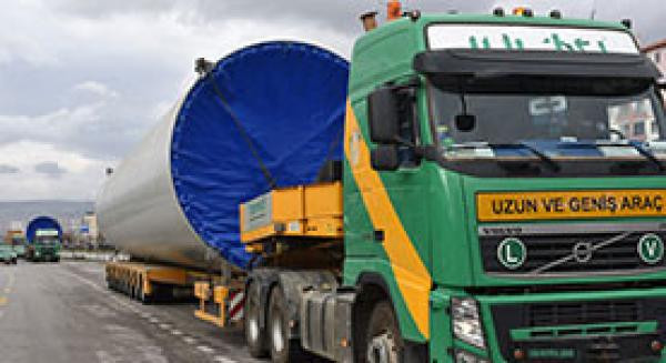Dere Cons. Goldwind/ 7 Adet GOLDWIND rüzgar türbinin taşıması ve kurulumu