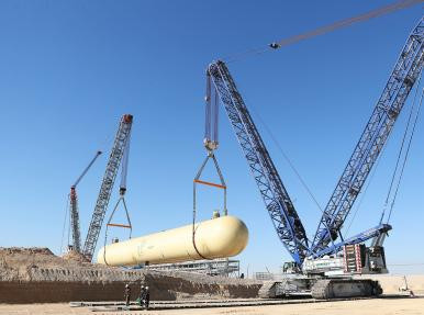 Duqm Rafinerisi LPG Bullet Tank projesi